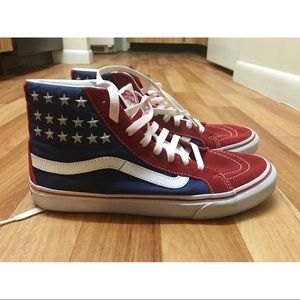 VANS Stars and Stripes Sk8-Hi Shoes
